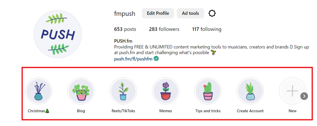PUSH Instagram highlights