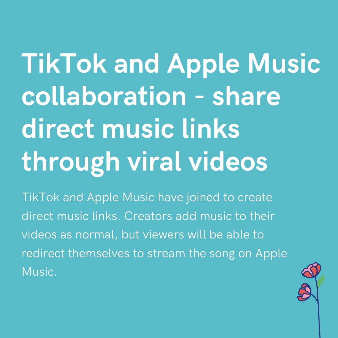 TikTok Add to Music App Feature for Spotify, Apple Music,  Music