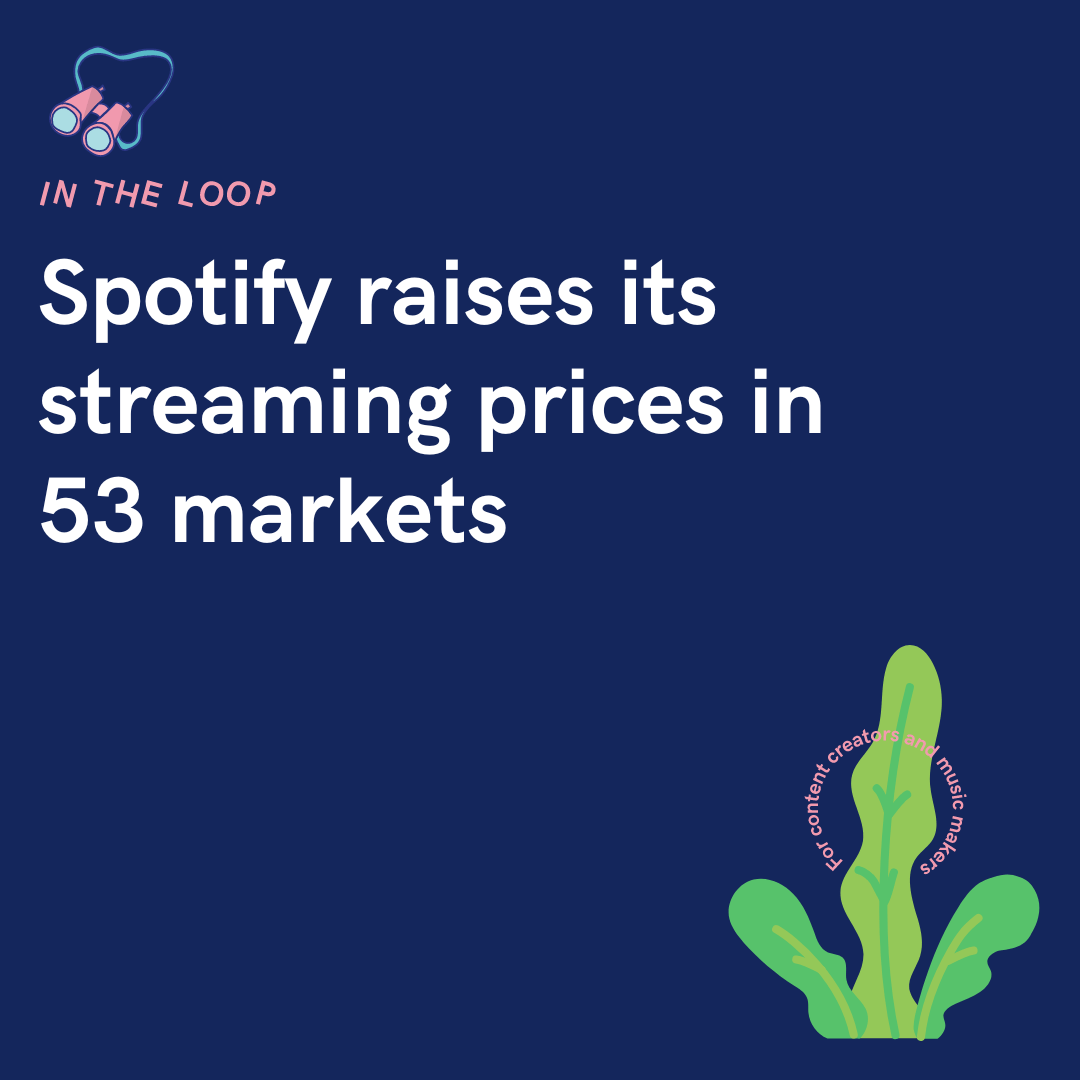 Spotify raises its streaming prices in 53 markets PUSH.fm