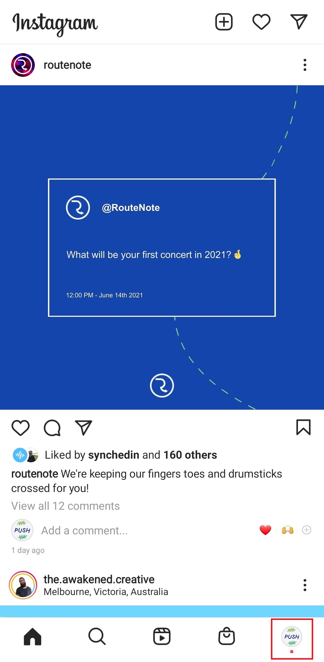 How do I update my Instagram bio with my Fan Link? - PUSH.fm