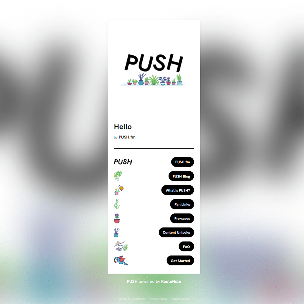 PUSH fm Fan Link