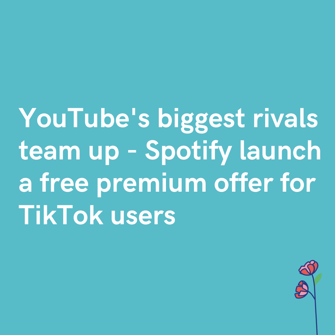 YouTube's biggest rivals team up - Spotify launch a free premium offer ...