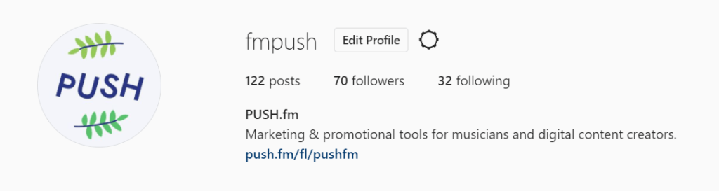 PUSH fm Instagram