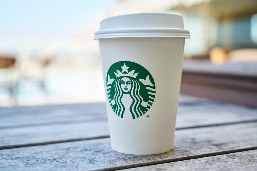 Starbucks cup - image by Engin Akyurt via Pexels