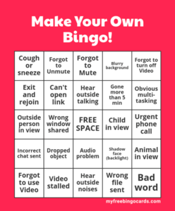 Make your own bingo