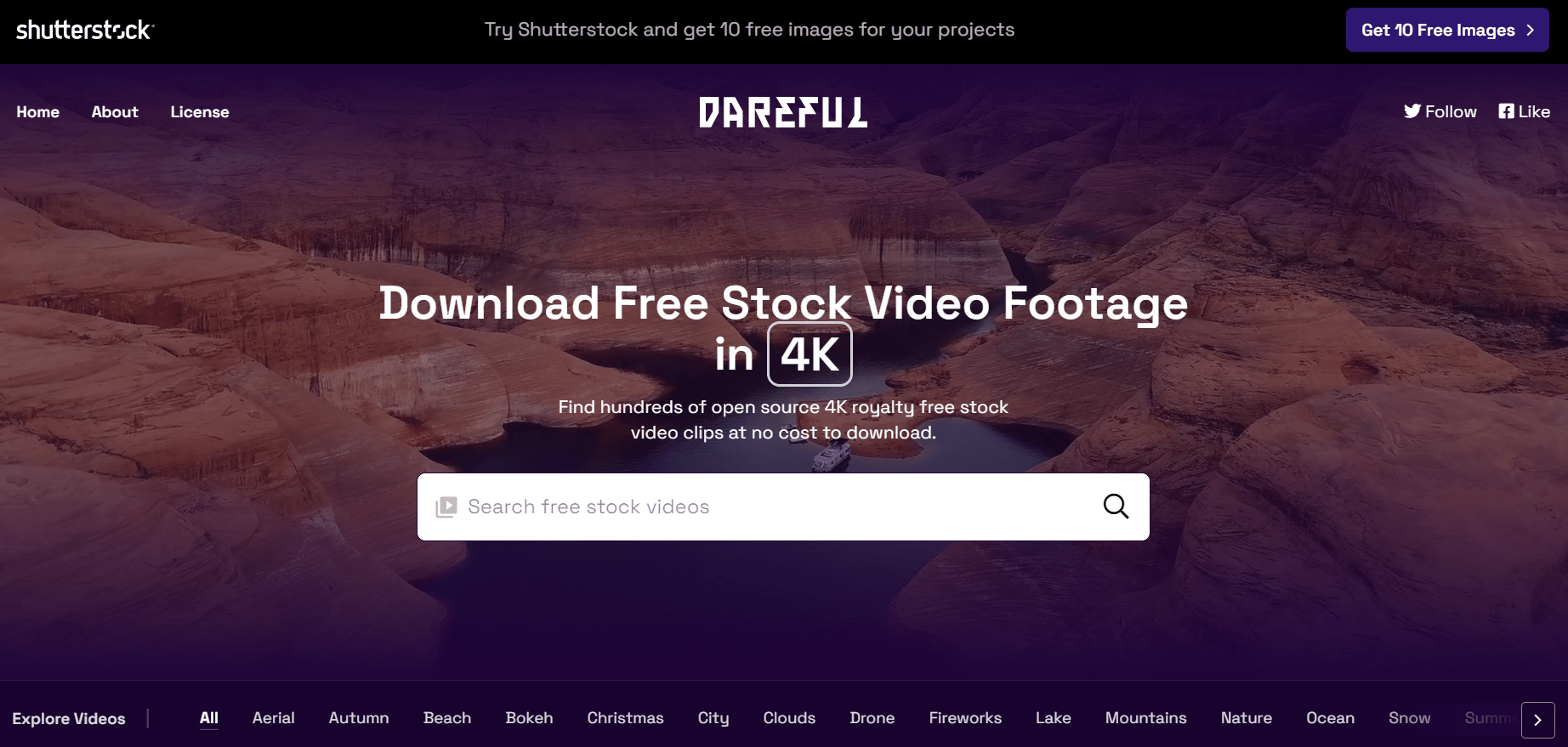 dareful stock footage