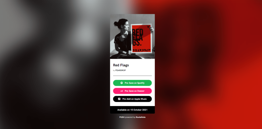 Red Flags Pre-save