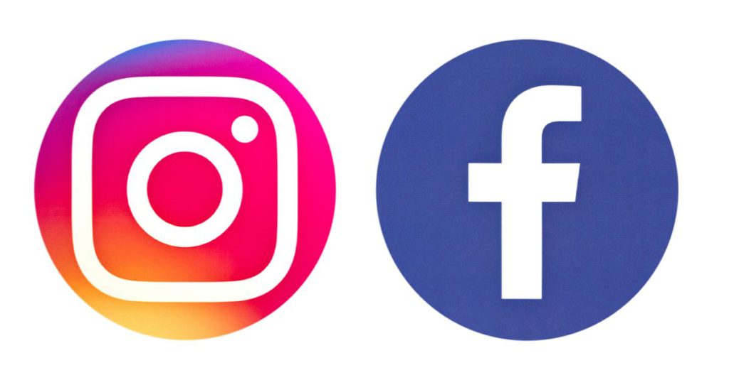 Instagram and Facebook logo