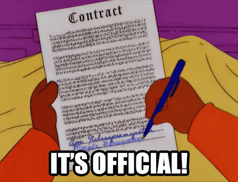 Signing a contract gif