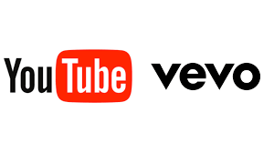 YouTube and Vevo logos