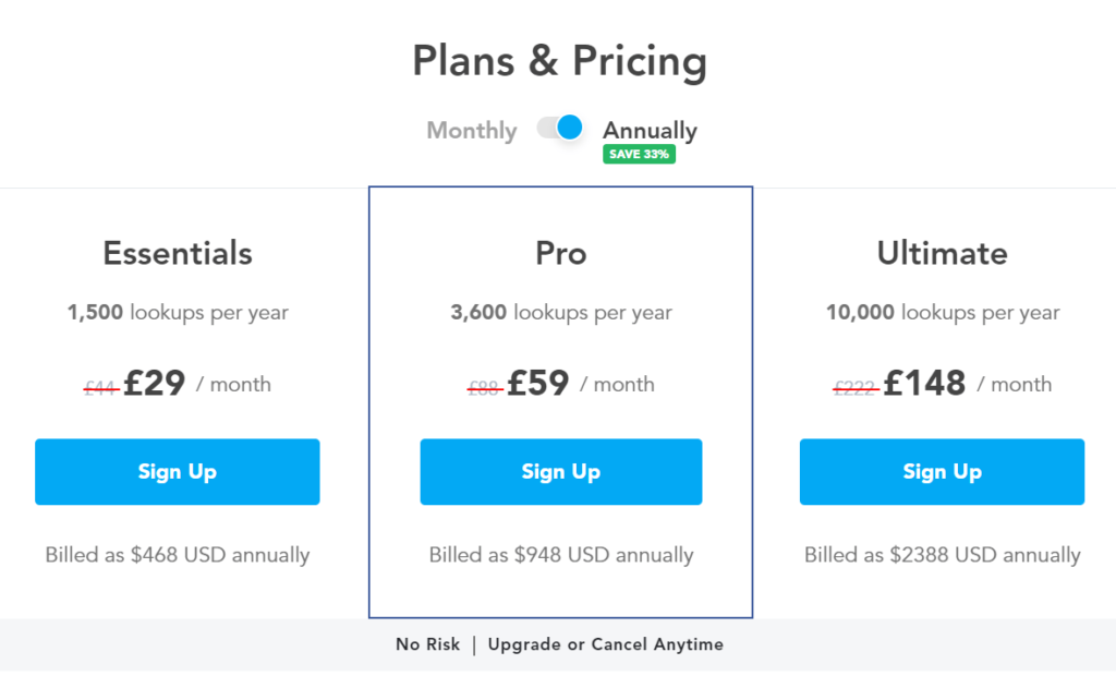 RocketReach individual pricing