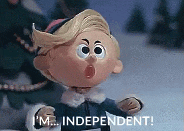I'm independent GIF