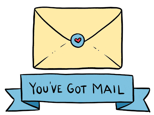 You've got mail GIF