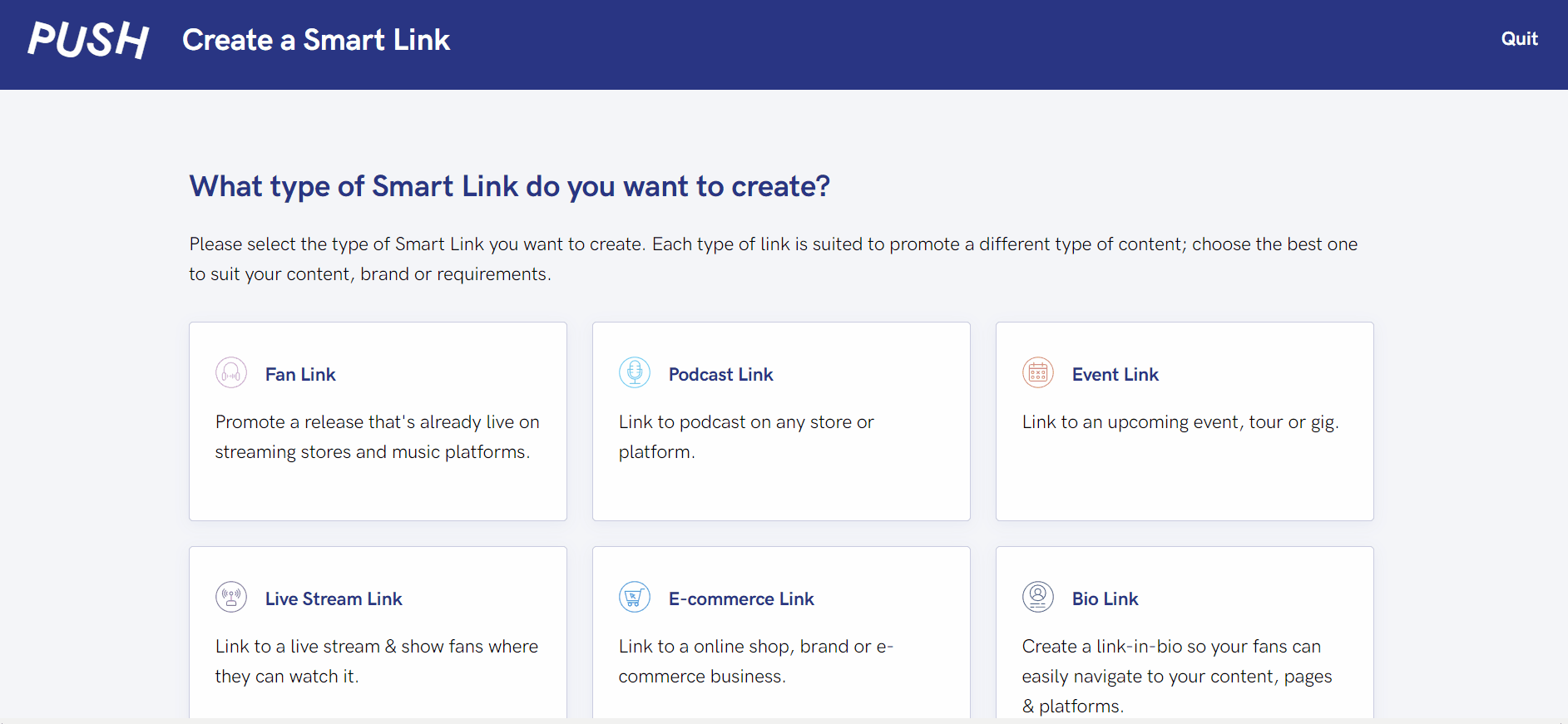 GIF displaying what the Event Link process looks like
