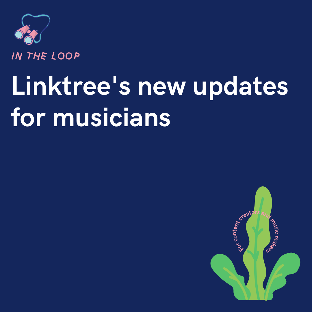 Every musician could do with a linktree