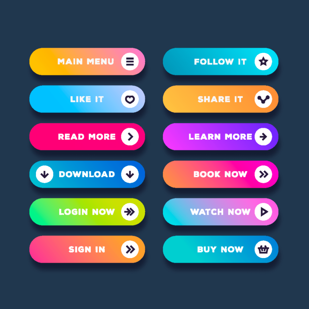 Call-to-action button examples