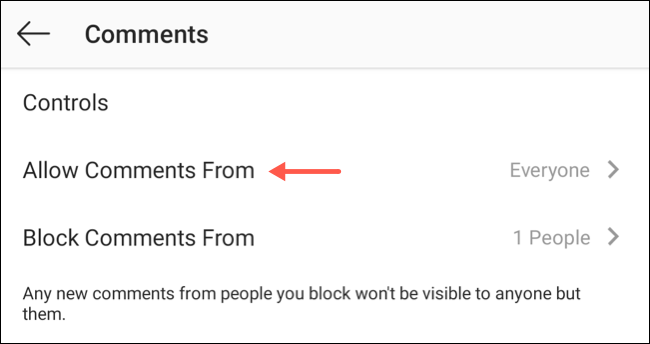 How to limit comments image
