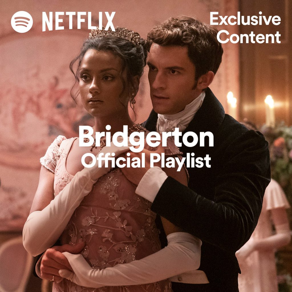 Bridgerton official playlist artwork