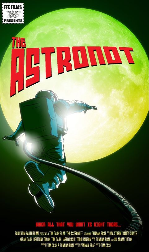 The astronot film artwork