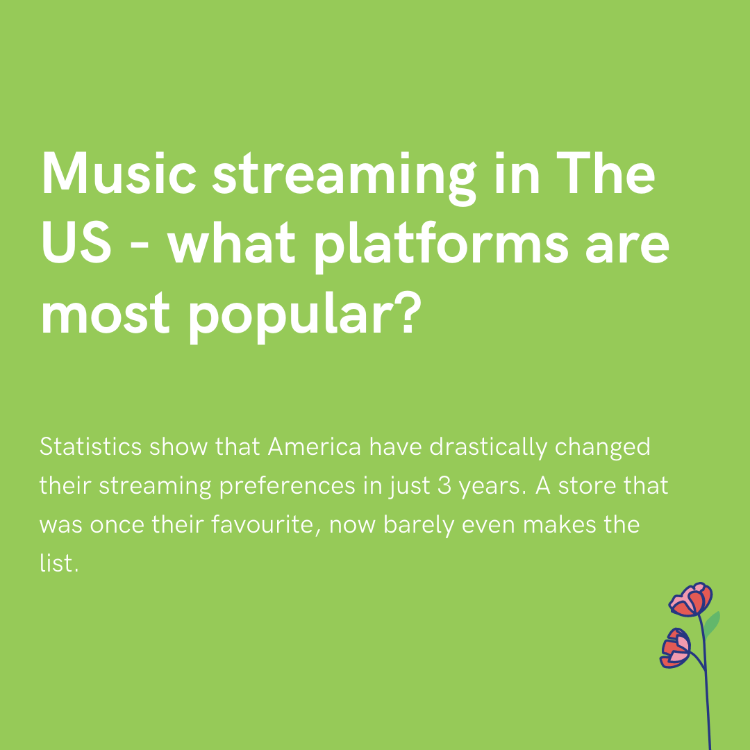 Music streaming in The US - what platforms are most popular? - PUSH.fm