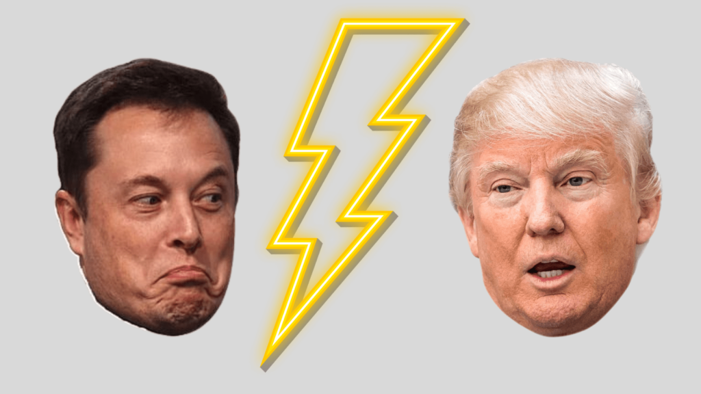 Elon Musk vs Donald Trump image