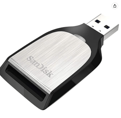 San Disk memory card reader
