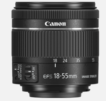 Canon 18-55mm camera lens