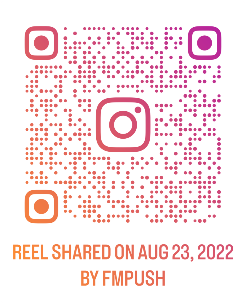 QR code for PUSH Instagram post