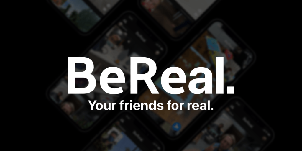 BeReal logo image.