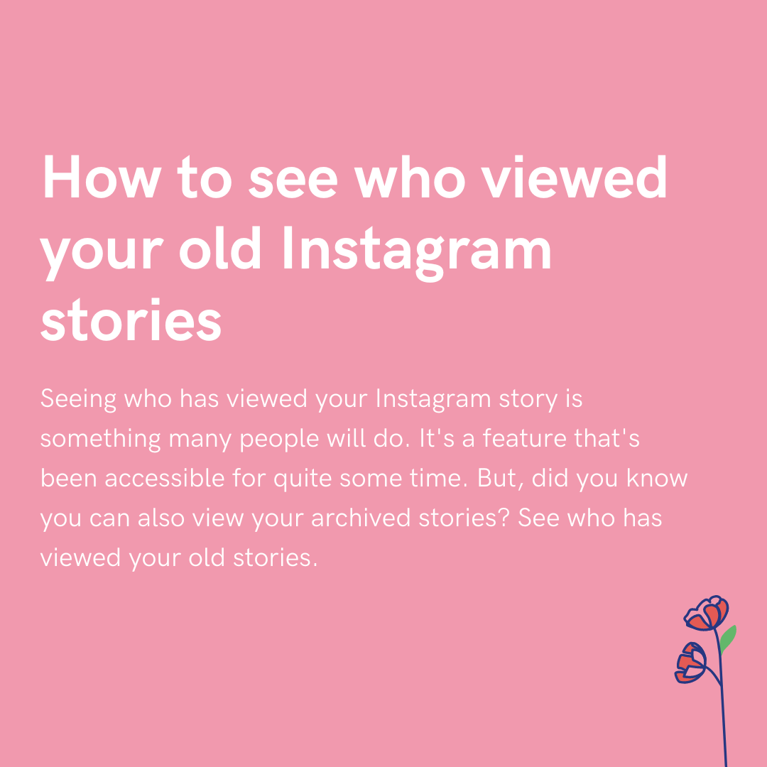 Instagram how to on sale see old stories