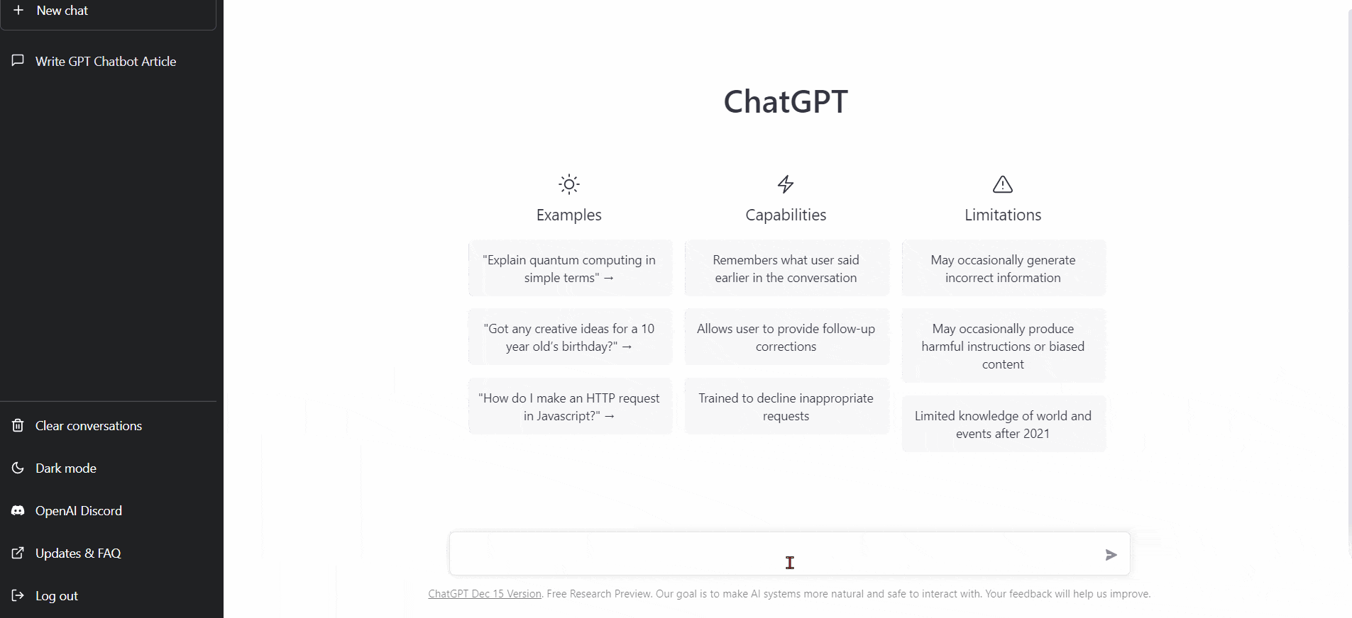 ChatGPT screen recording