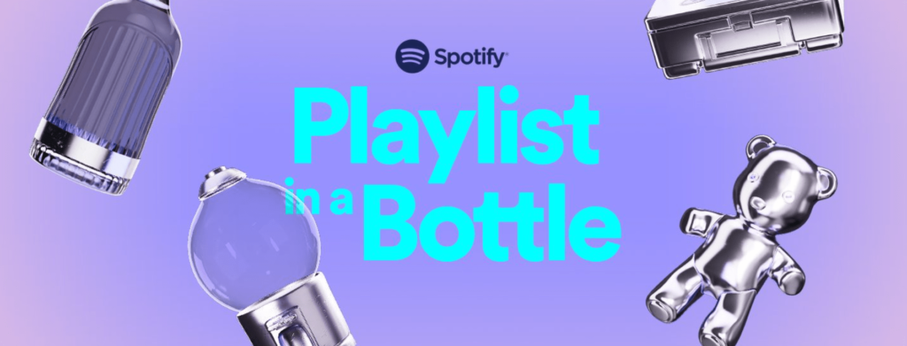 Spotify Playlist in a Bottle artwork