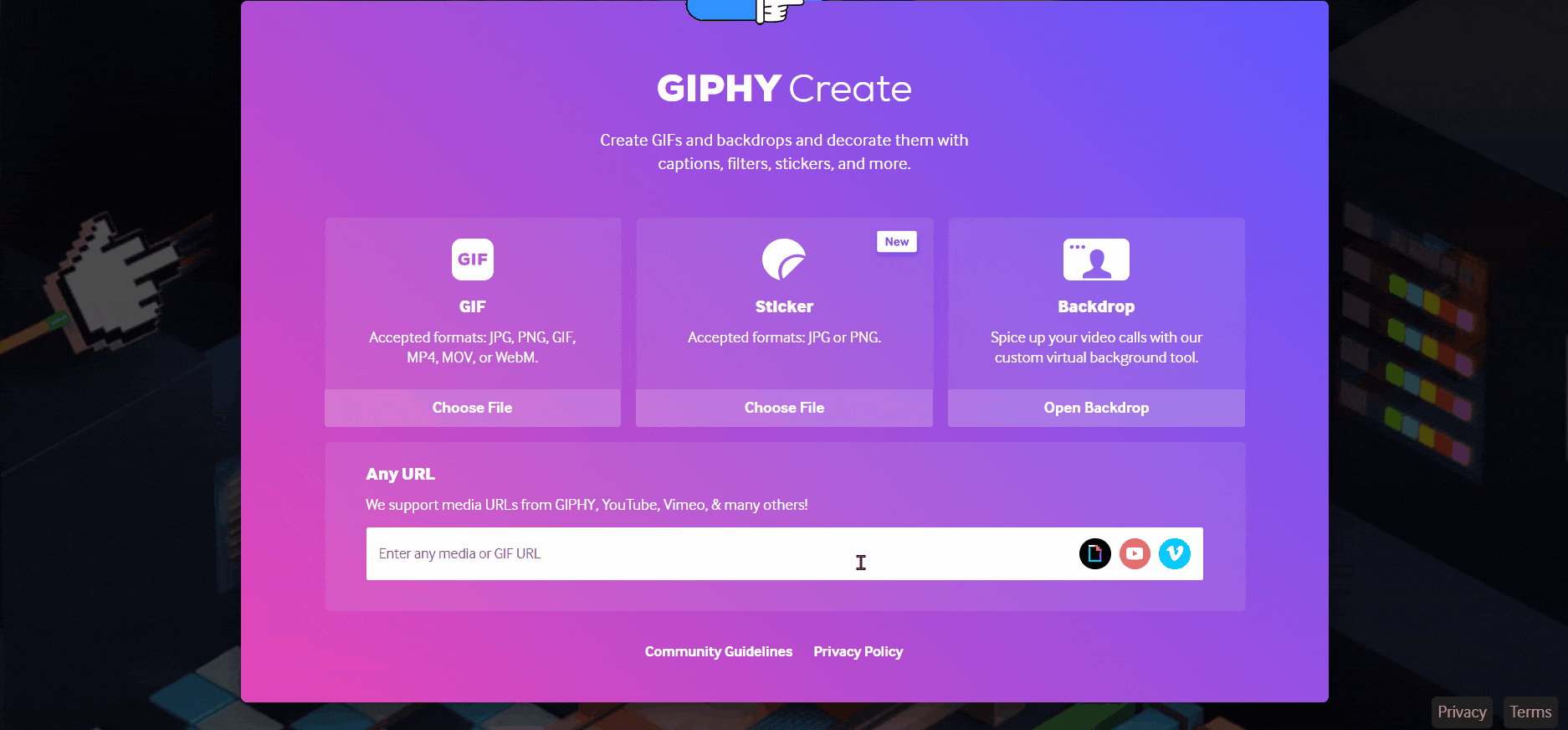 Creating a GIF