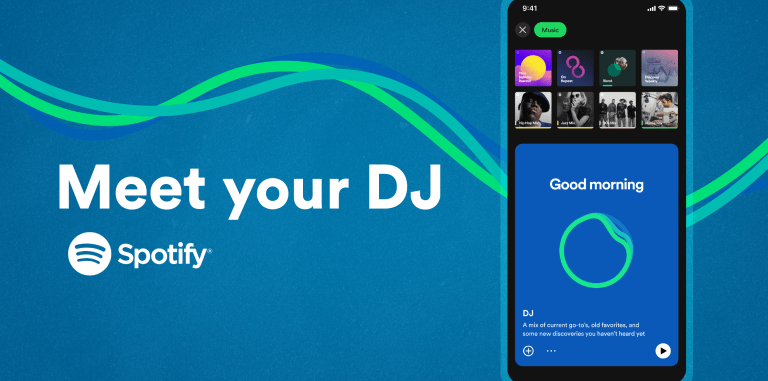 Spotify DJ promo card