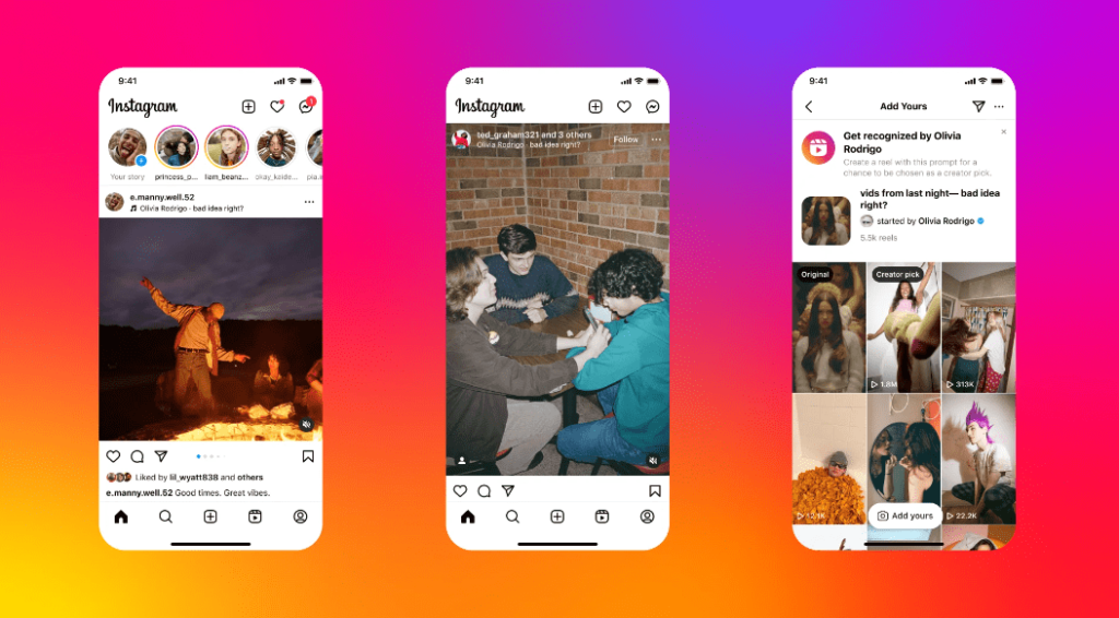 Instagram carousel examples