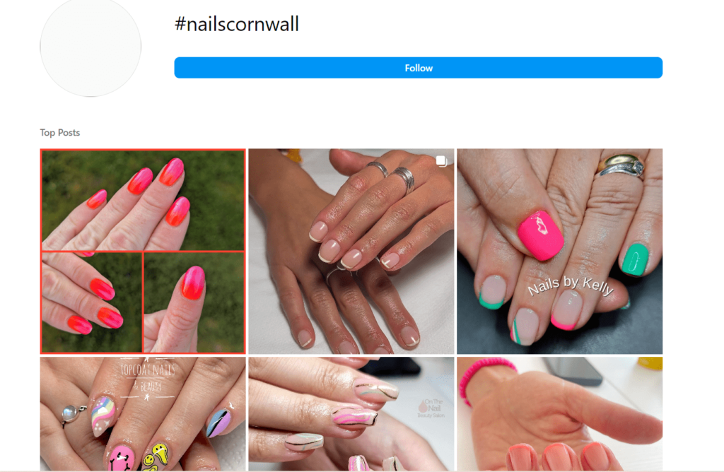 #nailscornwall on Instagram