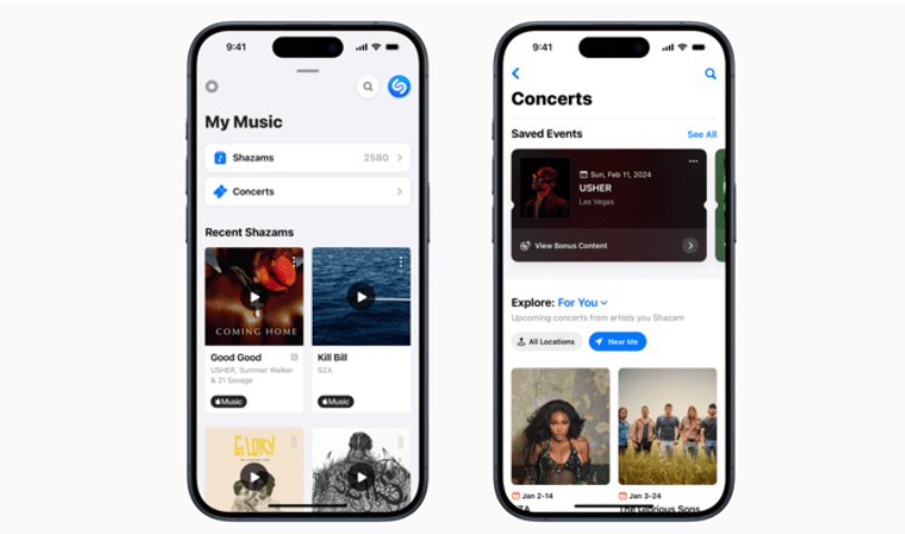 Shazam Concerts - a new feature allowing music fans to discover ...