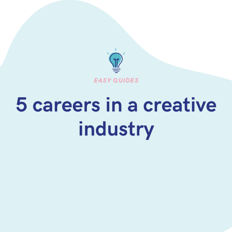 5 careers in a creative industry