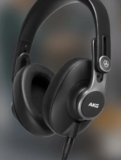Top 3 headphone choices for independent musicians. AKG K371 headphones.