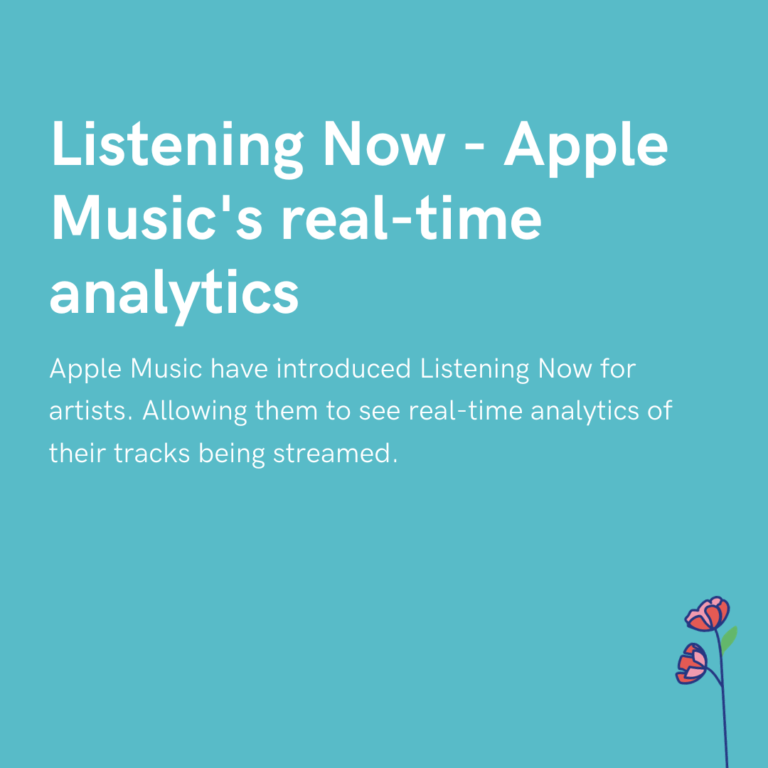 Listening Now - Apple Music's real-time analytics