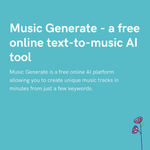 Music Generate - a free online text-to-music AI tool