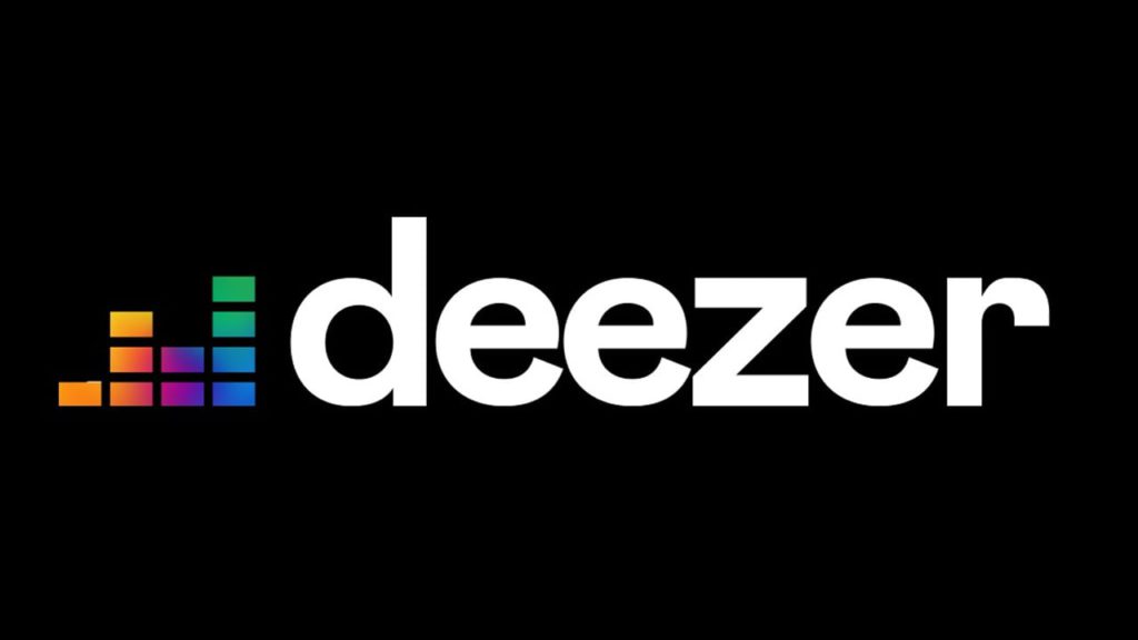 Deezer has had a rebrand to become an experience service platform. Deezer logo.