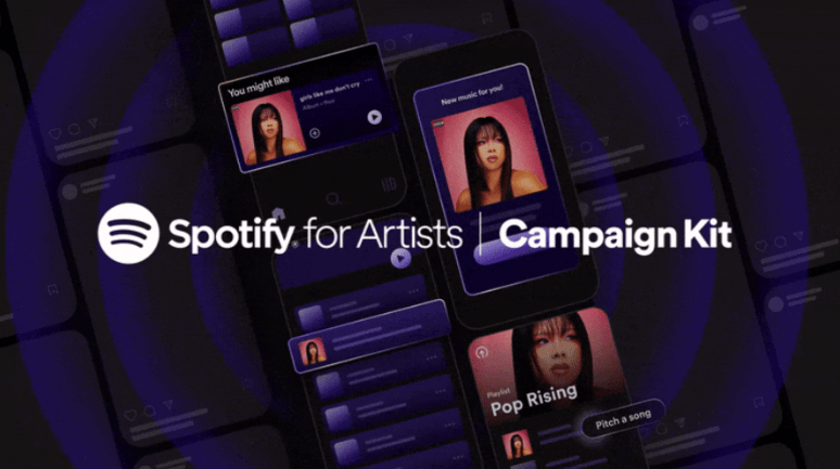 Spotify's new Campaign Kit - the perfect tool for music artists. 