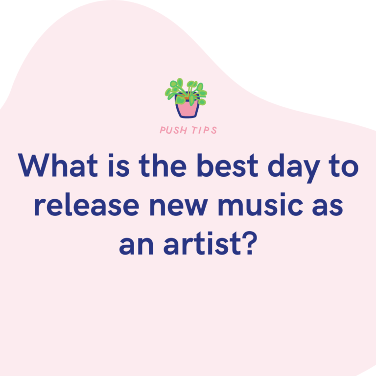 What is the best day to release new music as an artist