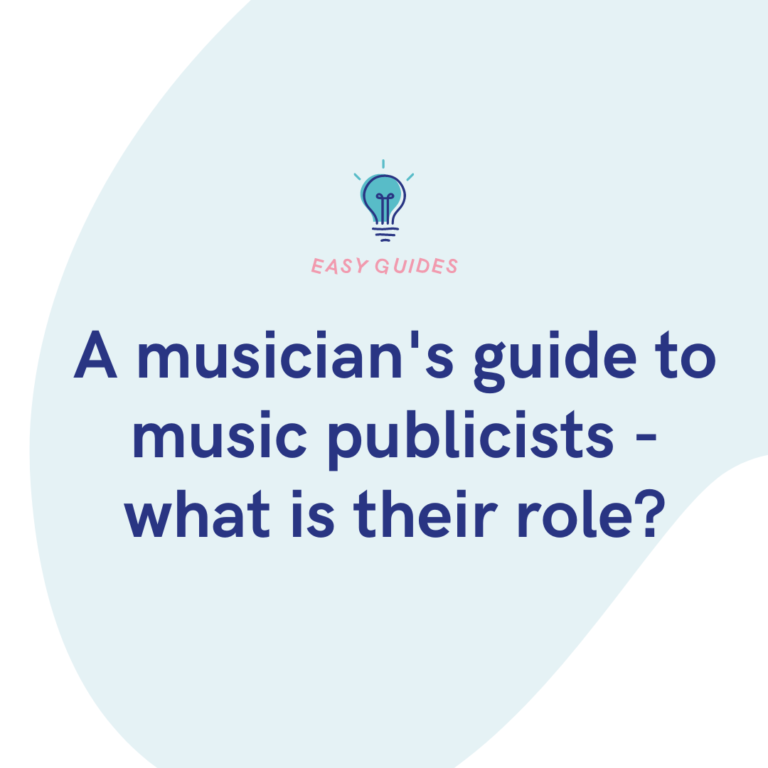 A musician's guide to music publicists - what is their role