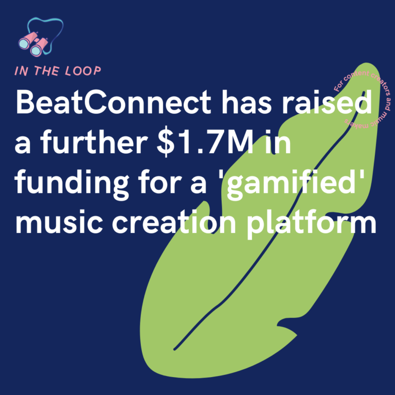 BeatConnect has raised a further $1.7M in funding for a 'gamified' music creation platform