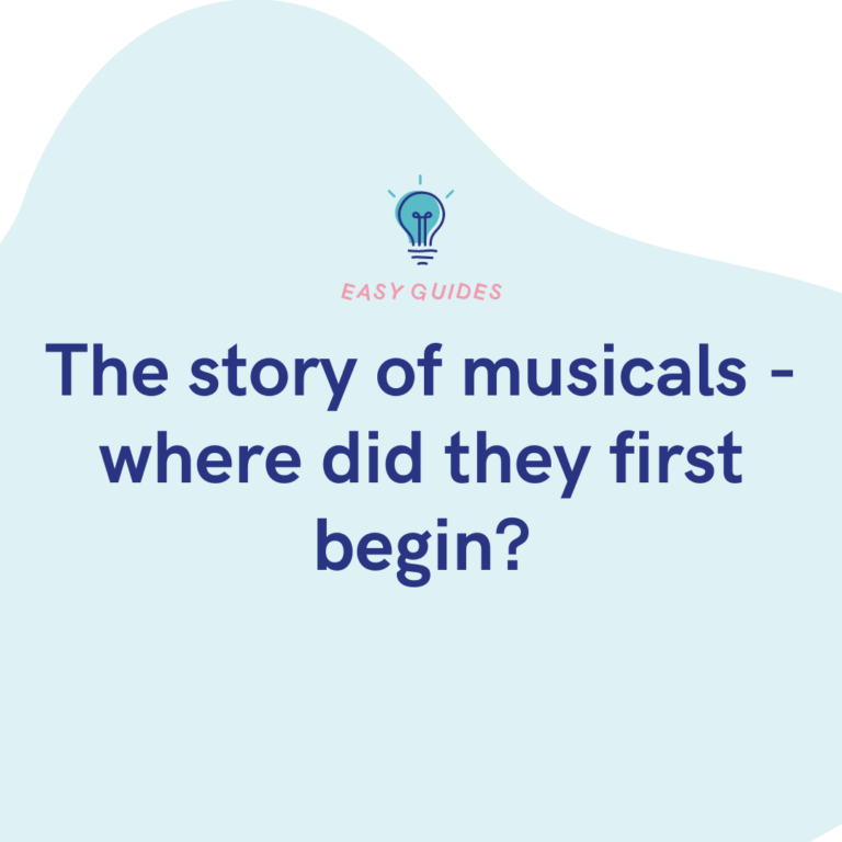 The story of musicals - where did they first begin
