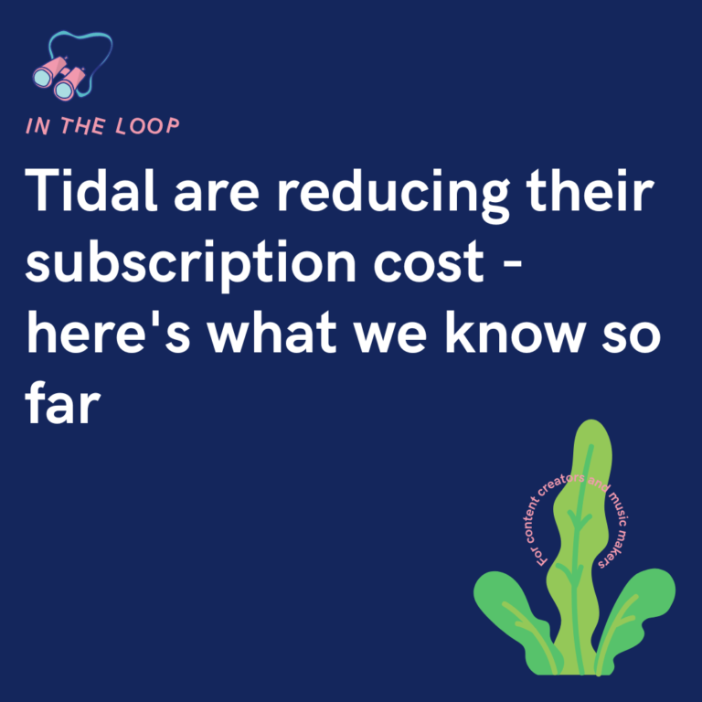 Tidal are reducing their subscription cost - here's what we know so far