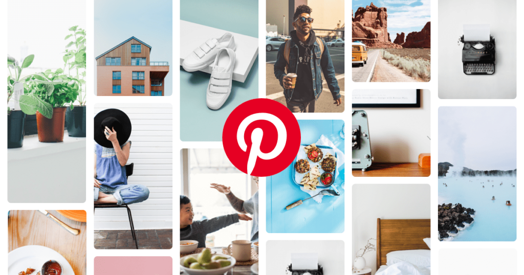 A beginner's guide to using Pinterest for your business or creative projects. Pinterest marketing. Showing multiple pins and their logo.