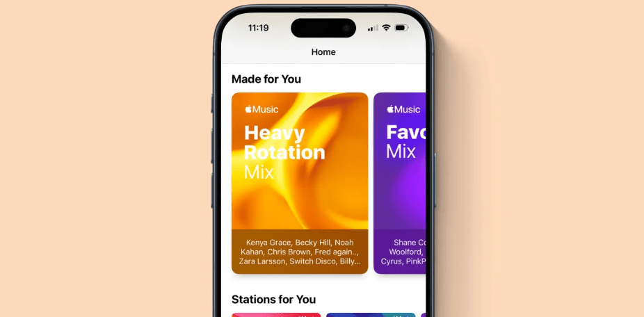 New updates coming to Apple Music with iOS 18 - what to expect. Screenshot of Apple Music